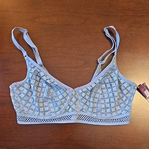 Adore Me Other - NWT Adore Me Blue Underwire Bra